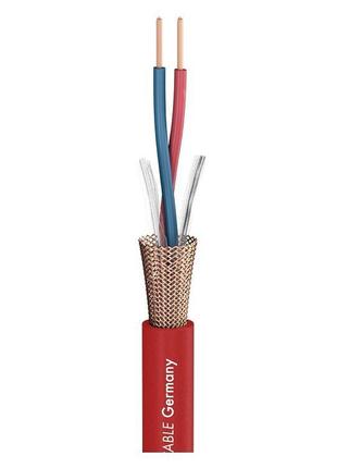 SOMMER SC-STAGE Мікрофонний кабель 2х0,22 мм., червоний