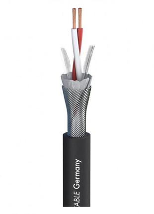 SOMMER PRIMUS Мікрофонний кабель 2х0,50 мм, чорний
