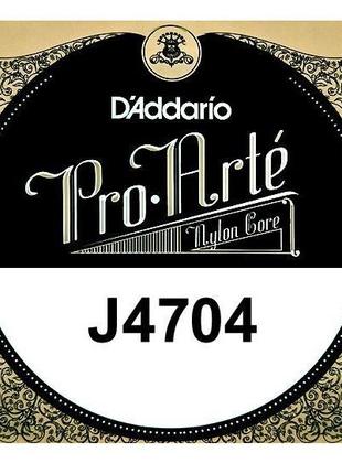 D'ADDARIO J4704 Pro Art Silver Струна для класичної гітари D, ...