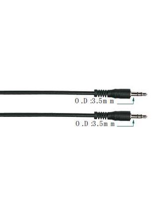 SOUNDKING BB322 Готовий мультимедійний кабель 3,5мм-3,5мм, 1м.