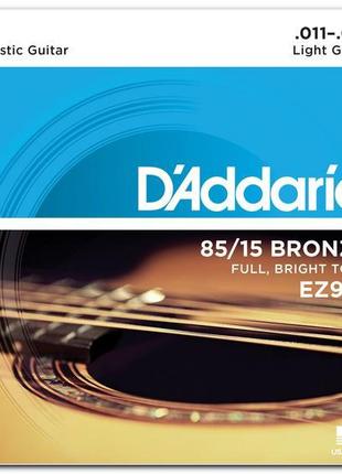 D'ADDARIO EZ910 Bronze 85/15 Струни для акустичної гітари .011...