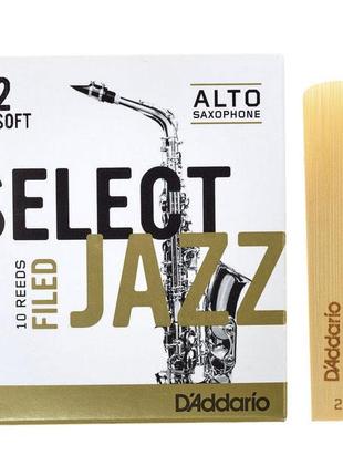 D'ADDARIO RSF10ASX2S Тростина для альт саксофона Select Jazz 2...