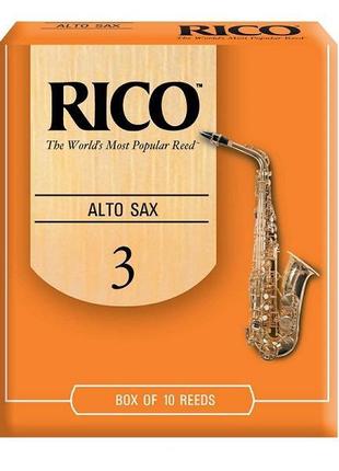 RICO RJA1030 Тростина для альт саксофона RICO 3