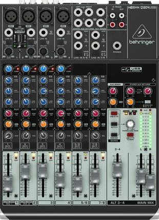 BEHRINGER XENYXQ1204USB Мікшерний пульт 4+2, USB