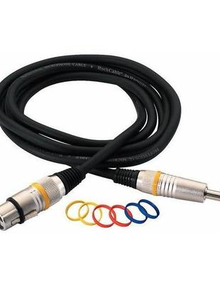 ROCKCABLE RCL 30383 D6 F BA Готовий мікрофонний кабель з мітка...