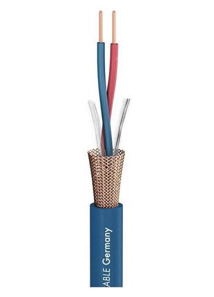 SOMMER CLUB Мікрофонний кабель 2х0,34 мм., синій