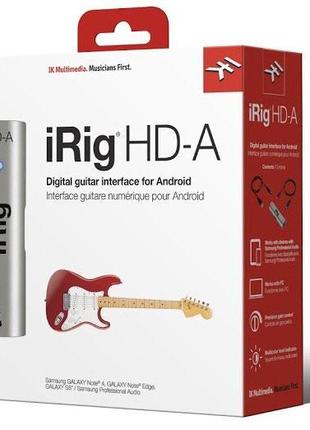 IK MULTIMEDIA IRIG HD-A Аудіоінтерфейс для Android