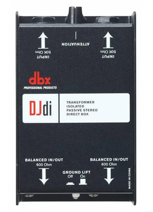 DBX DJDI Двохканальний пасивний директ-бокс
