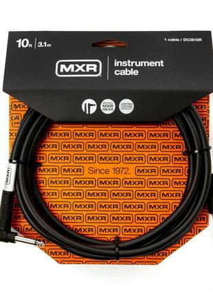 MXR DCIS10R Готовий інструментальний кабель 6.3 прямий-6.3 кут...