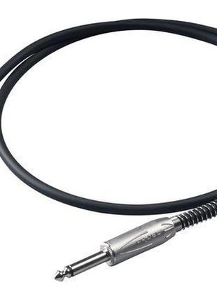 PROEL BULK100LU1 Готовий інструментальний кабель 6.3-6.3мм. 1м.