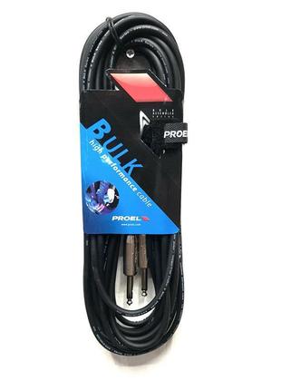 PROEL BULK100LU10 Готовий інструментальний кабель 6.3-6.3мм. 10м.