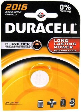 DURACELL 2016 Батарейка 3V