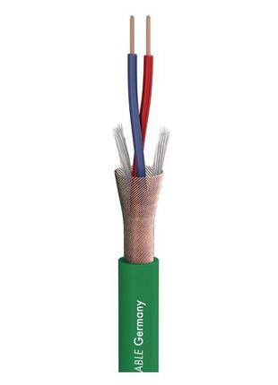SOMMER SC-STAGE Мікрофонний кабель 2х0,22 мм., зелений