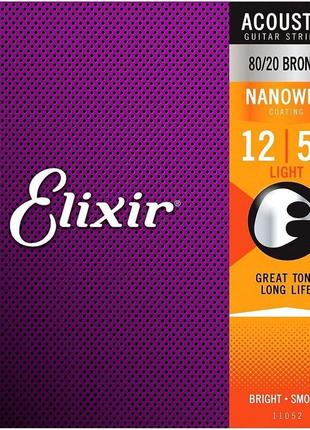 ELIXIR 11052 AC NW L Струни для акустичної гітари .012-.053