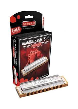 HOHNER M189693X C Marine Band 1896 ( box) Діатонічна губна гар...