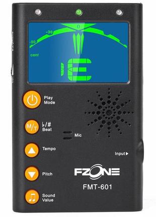 FZONE FMT-601 Black Тюнер-метроном хроматичний
