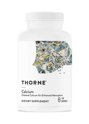 Витамины и минералы Thorne Calcium, 120 капсул