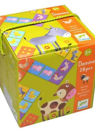 Настольная игра Domino Детское Домино Ферма