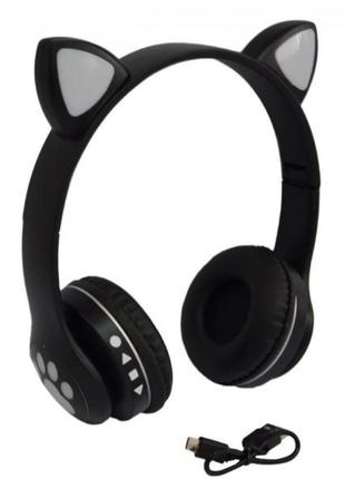 Наушники беспроводные Cat Ear Headphones VZV-23M / Черный