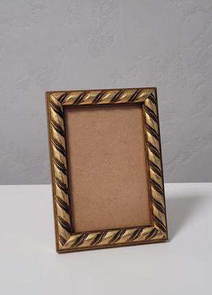 Деревянная рамка для фото 10×15 см антибликовое стекло