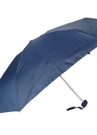 Зонтик механический, мини, складной (синий) [tsi233182-ТSІ]