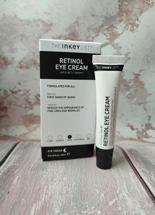 Крем для кожи вокруг глаз the inkey list retinol eye cream