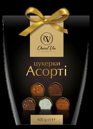 Набір цукерок Асорті ChoccoVia ПП АМЕТИСТ ПЛЮС артикул 213681