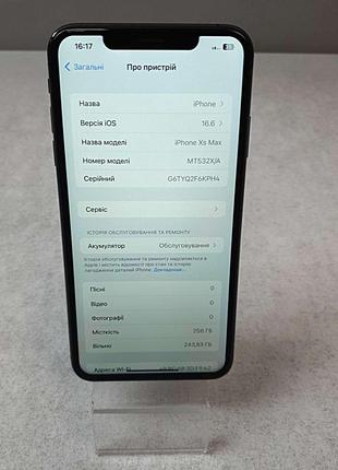 Мобильный телефон смартфон Б/У Apple iPhone Xs Max 256Gb