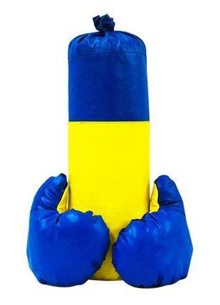 Боксерський набір Strateg Ukraine маленький висота 40 см діаме...