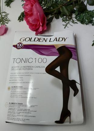 Колготки golden lady tonic 100 den голден лэди черного цвета