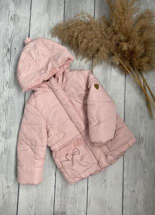 Ніжна зимова куртка на дівчинку 1,5-2 роки