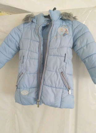 Куртка зимняя, теплая, пальто на девочку 3-5 лет, шуба.