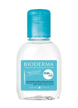 Дитяча міцелярна вода bioderma abcderm h2o cleansing water 100 мл