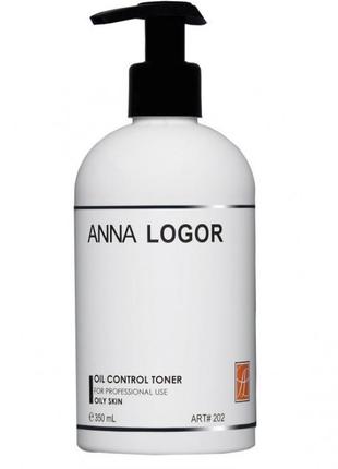 Стабилизирующий тоник для жирной кожи anna logor oil сontrol t...