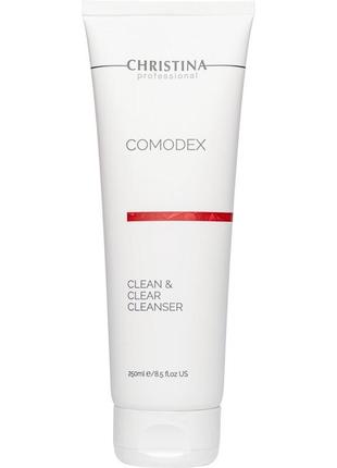Очищающий гель christina comodex clean & clear cleanser 250 мл