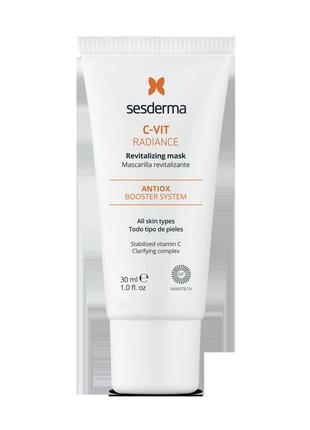 Ревитализирующая маска с витамином c sesderma c-vit radiance r...