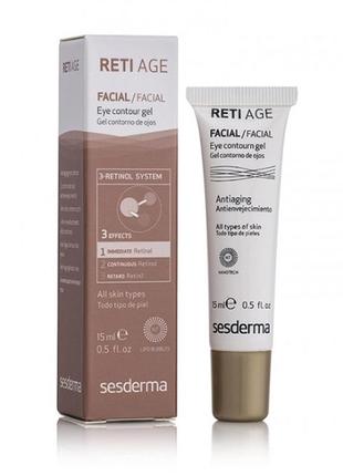 Гель-контур для кожи вокруг глаз sesderma reti-age eye contour...