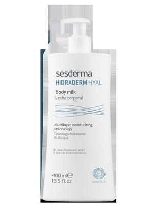 Увлажняющее молочко для тела sesderma hidraderm hyal body milk...