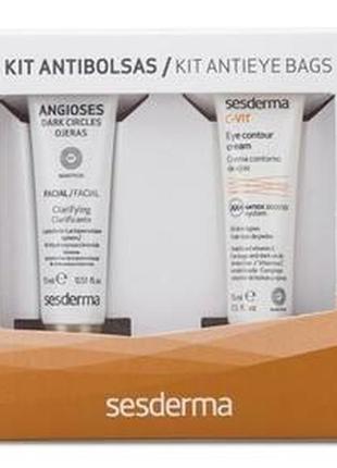 Набор от мешков под глазами sesderma anti-eye bags kit (angios...