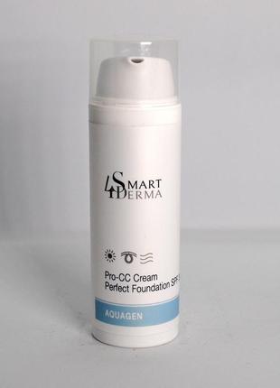 Smart4derma aquagen pro-cc cream perfect foundation spf 30 усо...