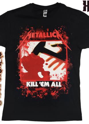 Футболка Metallica Kill'em All черная, Размер XXL