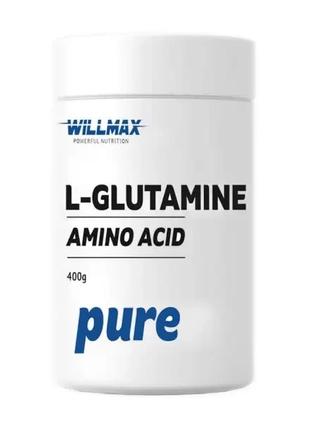 Глютамін Willmax L-Glutamine 400 g