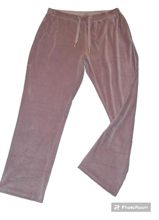 Женские велюровые спортивные штаны размер 52-54 esmara нижняя