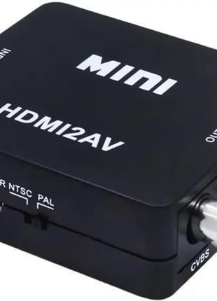 HDMI to RCA конвертер відеосигналу для старих ТБ