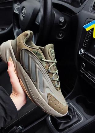 Чоловічі кросівки adidas ozelia khaki хакі кросівки чоловічі з...