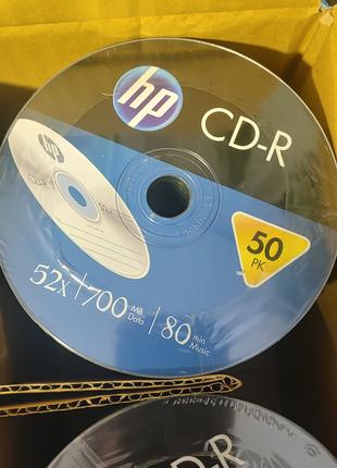Диск  CD-R HP 700MB 52X 50шт.