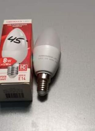 Лампа светоиодная NEOMAX LED C37 8W 4000K E14 220V (NX8C)