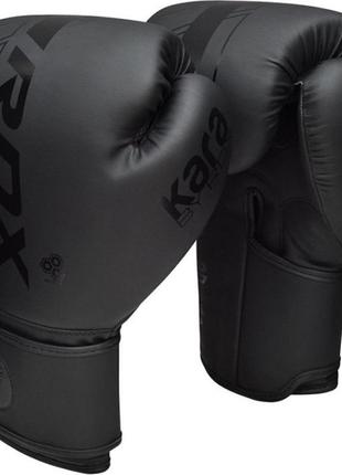 Перчатки боксерские rdx matte black 10 ун.