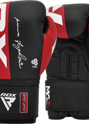 Боксерские перчатки rdx f4 red 12 ун.