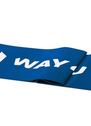 Эластичная лента для фитнеса way4you - heavy (blue) 40162